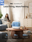 DREO 4L Humidifiers for Bedroom, 28dB Quiet Top Fill Supersized Cool Mist Humidifier for Baby Large Room, Oil Diffuser and Nightlight, 32H Runtime, Ultrasonic Humidifier for Home, Nursery, Plants 🍁 All In One Marketplace Canada
