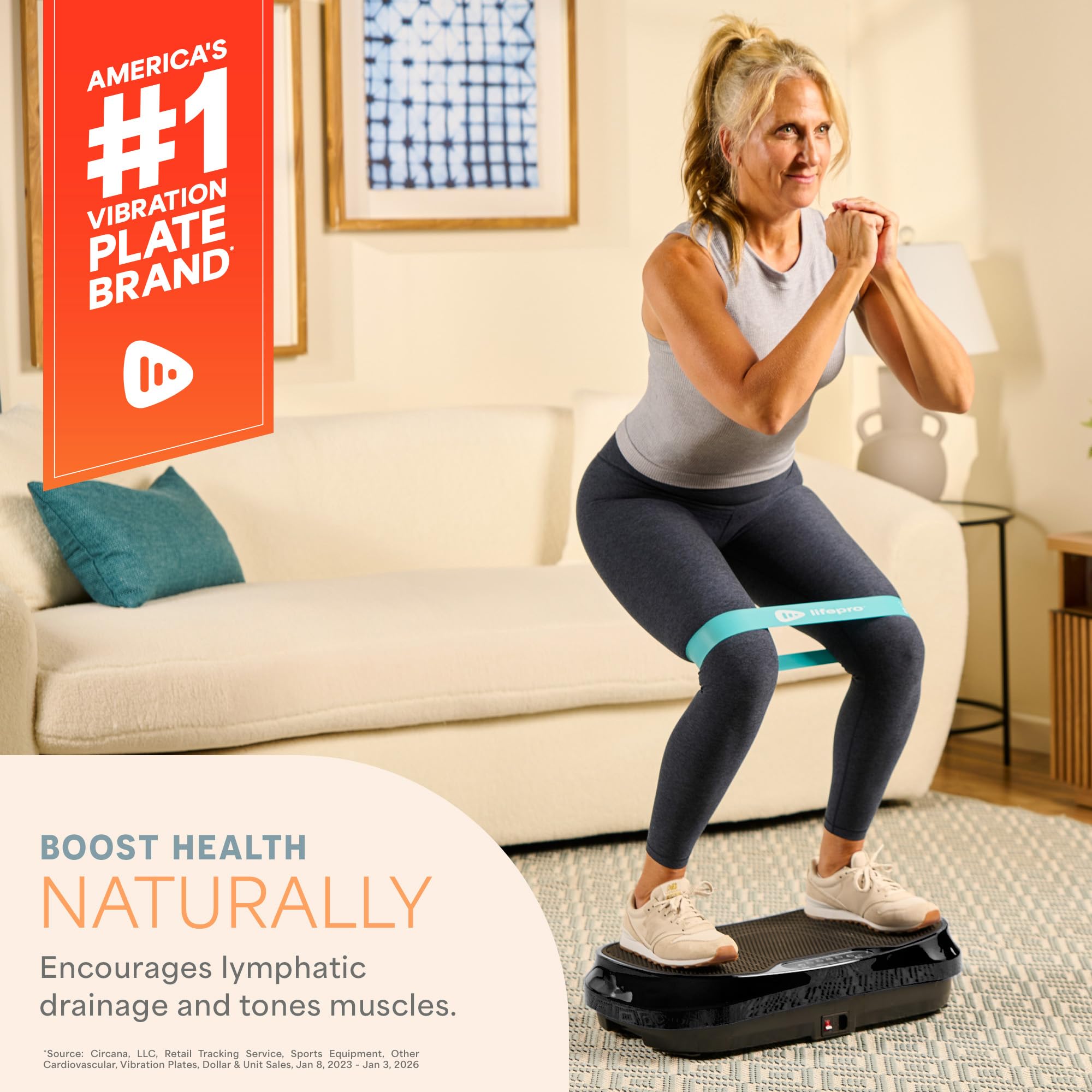 Lifepro Waver Mini Vibration Plate Exercise Machine, Compact & Powefull 🍁 All In One Marketplace Canada