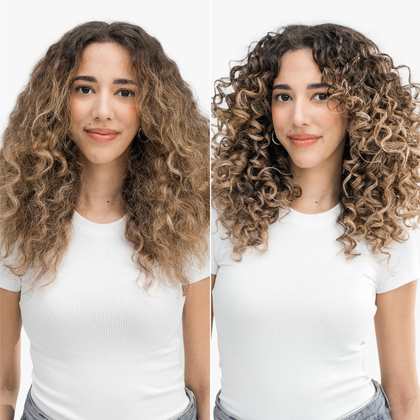 Love Ur Curls® Volumizing Foam, Lightweight Mousse for Curly Hair, Volume & Definition, Frizz Control, Soft Hold, Vegan, Silicone-Free, Quick-Drying, 7.3Fl. Oz. 🍁 All In One Marketplace Canada
