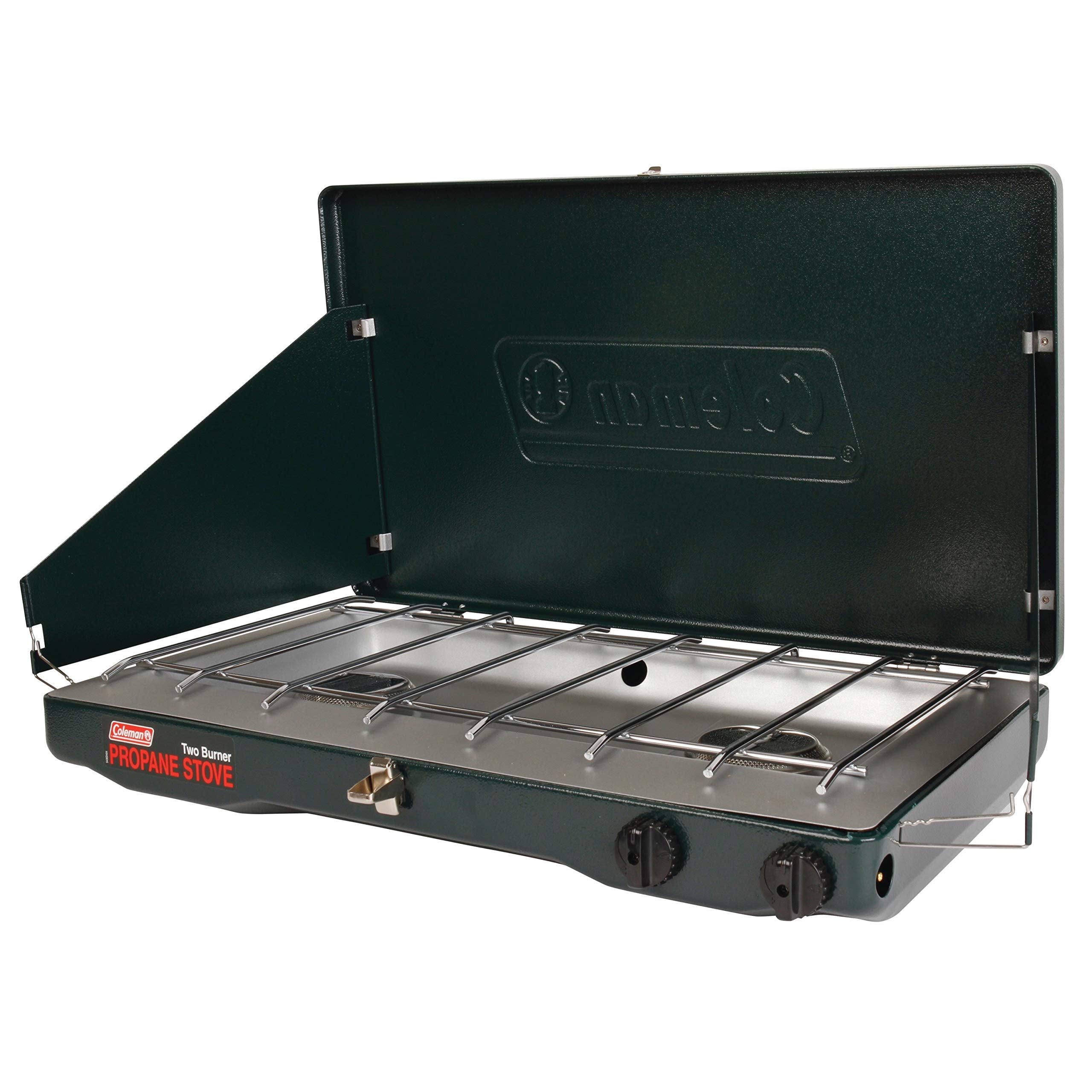 Coleman Gas Camping Stove | Classic Propane Stove, 2 Burner, 4.1 x 21.9 x 13.7 Inches 🍁 All In One Marketplace Canada