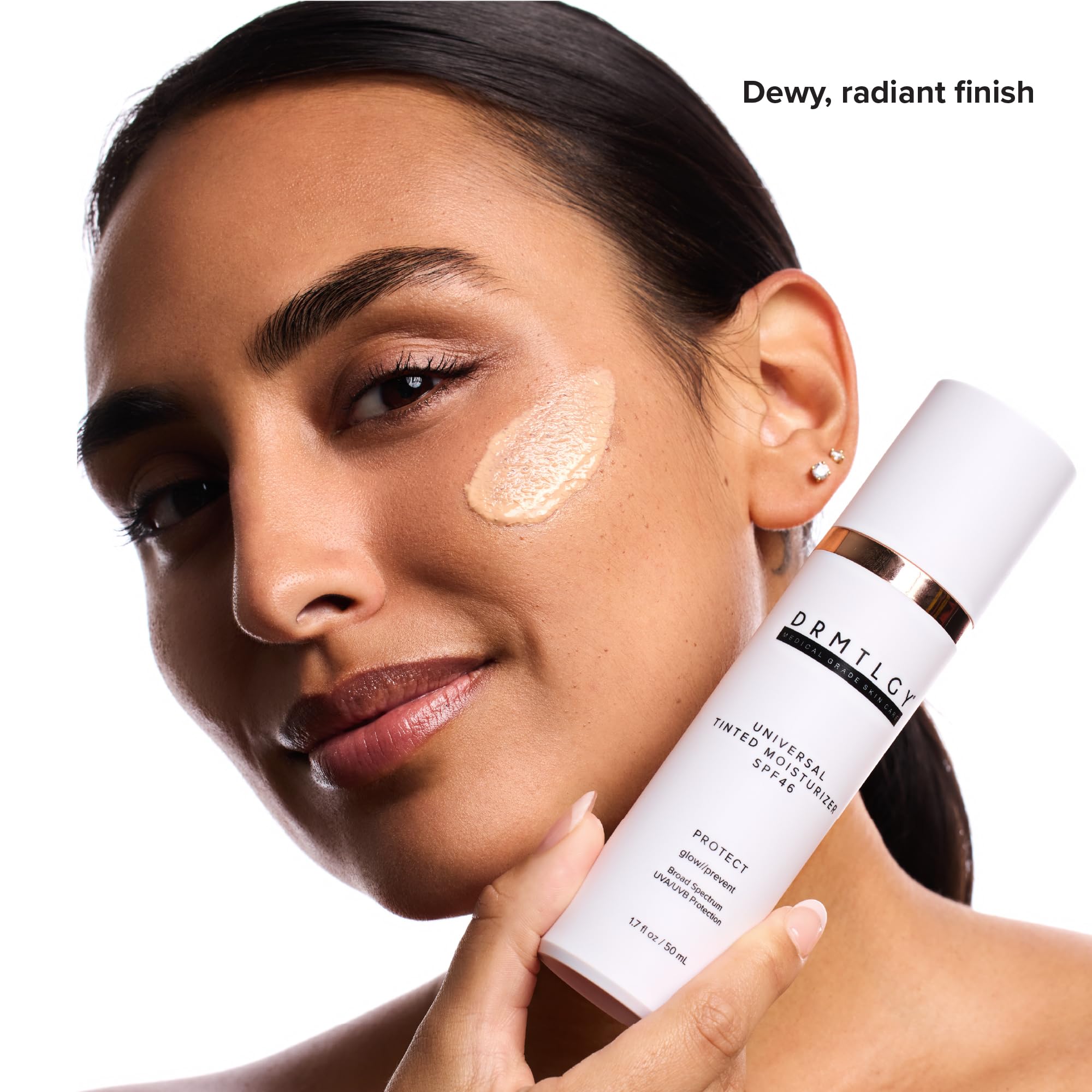 DRMTLGY Anti-Aging Tinted Moisturizer SPF 46 – Sheer Face Sunscreen & Lightweight Makeup with Broad Spectrum UV Protection – Hydrating Skin Care & Face Moisturizer – FSA HSA Eligible (1.7 oz) 🍁 All In One Marketplace Canada