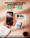 INIU Power Bank, Ultra Mini 10000mAh 45W Fast Charging Portable Charger, USB C Battery Pack with Cable, Flight-Safe Travel Powerbank for Business Trip, Hiking, Cycling, Outdoor, Climbing, Purple 🍁 All In One Marketplace Canada