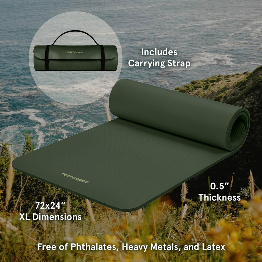 Retrospec Solana Yoga Mat 1/2