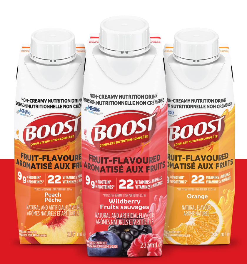 Boost Fruit Flavoured Drink Variety Pack, 237ml, 24 count 🍁 All In One Marketplace Canada
