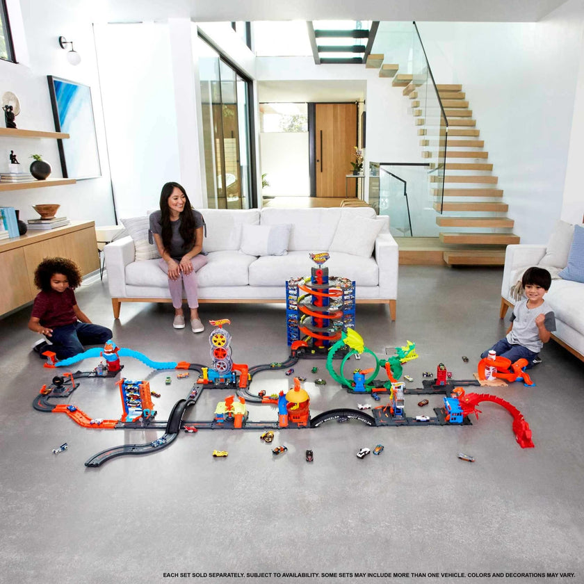 Hot Wheels Track Builder Unlimited Fuel Can Stunt Box Playset & Car 🍁 All In One Marketplace Canada