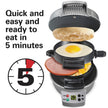 Hamilton Beach Breakfast Sandwich Maker with built in Digital Timer,600 W, PFAs Free, Silver (25478RC) 🍁 All In One Marketplace Canada