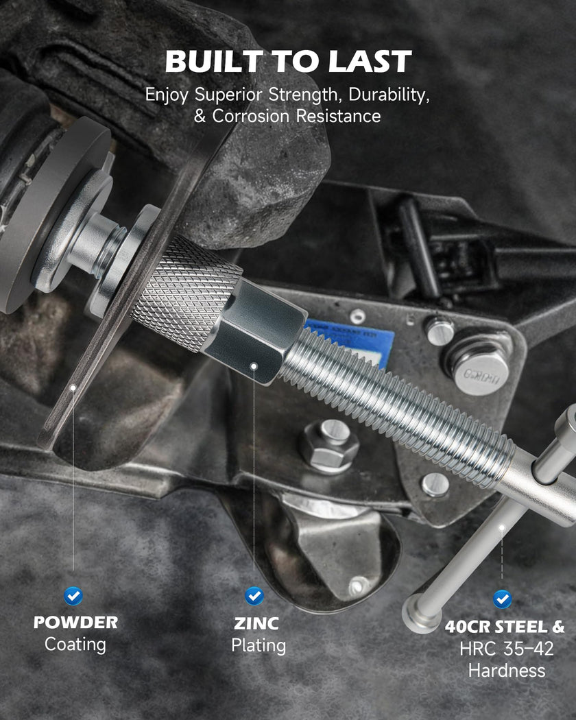 Orion Motor Tech 24pc Brake Caliper Compression Tool Set, Heavy Duty Brake Piston Compressor and Wind Back Tool Kit for Brake Pad Replacement, Universal Disc Brake Caliper Set with Blue Case 🍁 All In One Marketplace Canada
