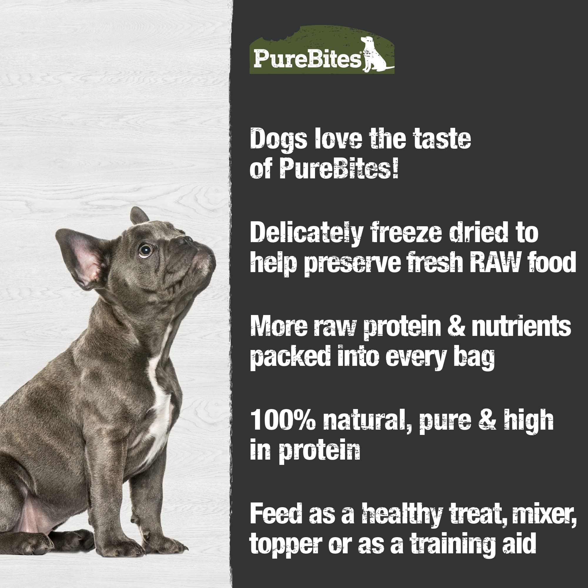 PureBites 1Pb470Bl Beef Liver For Dogs, 16.6Oz / 470G - Super Value Size, (Package May Vary) 🍁 All In One Marketplace Canada