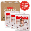 Huggies Size Newborn Diapers, Skin Essentials Baby Diapers, Size Newborn (6-9 lbs), 180 Count (3 Packs of 60), Packaging May Vary 🍁 All In One Marketplace Canada