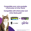 LitterLocker Refill bags| by the makers of Litter Genie| 4-Pack, 48 total ft or up to 8 Months of Supply | Made in Canada | Square Refills Compatible with LitterLocker & Litter Genie Pails 🍁 All In One Marketplace Canada
