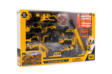 CAT Construction Toys, Little Machines Mega Set – 40+ Pieces with XL Crane & Excavator, 10 Mini Vehicles, Road Signs, Cones, Boulders & Barricades, Indoor/Outdoor STEM Toy for Kids Ages 3 + 🍁 All In One Marketplace Canada