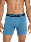 Puma Men's Standard 4 Pack Active Stretch Boxer Briefs, Blue Combo 🍁 All In One Marketplace Canada