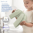 Jool Baby Folding Travel Potty Training Seat for Toddlers, Fits Round & Oval Toilets, Non-Slip Suction Cups, Includes Free Travel Bag (Sage) 🍁 All In One Marketplace Canada