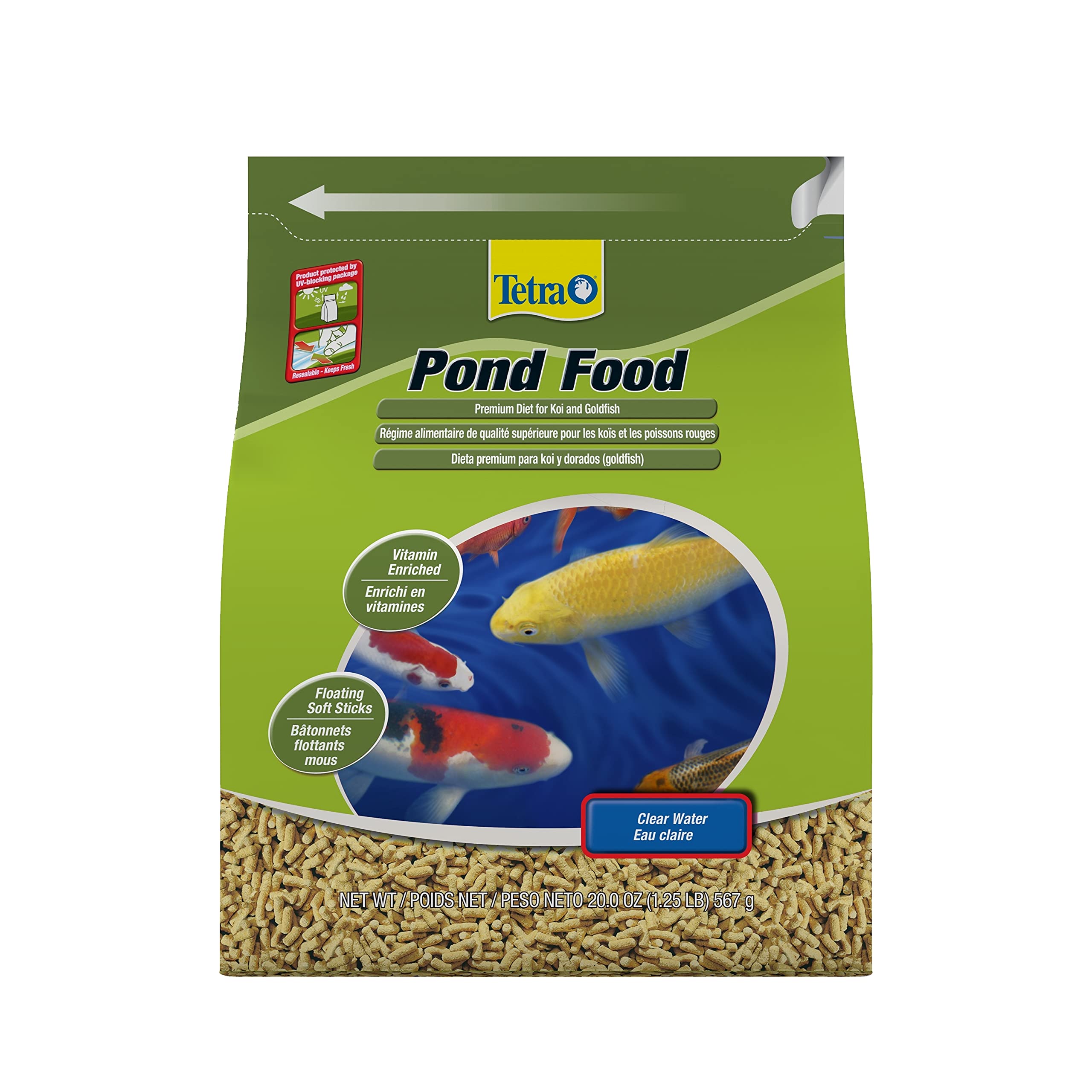 Tetra Pond Food 1.25lb Bag (Trilingual) 🍁 All In One Marketplace Canada