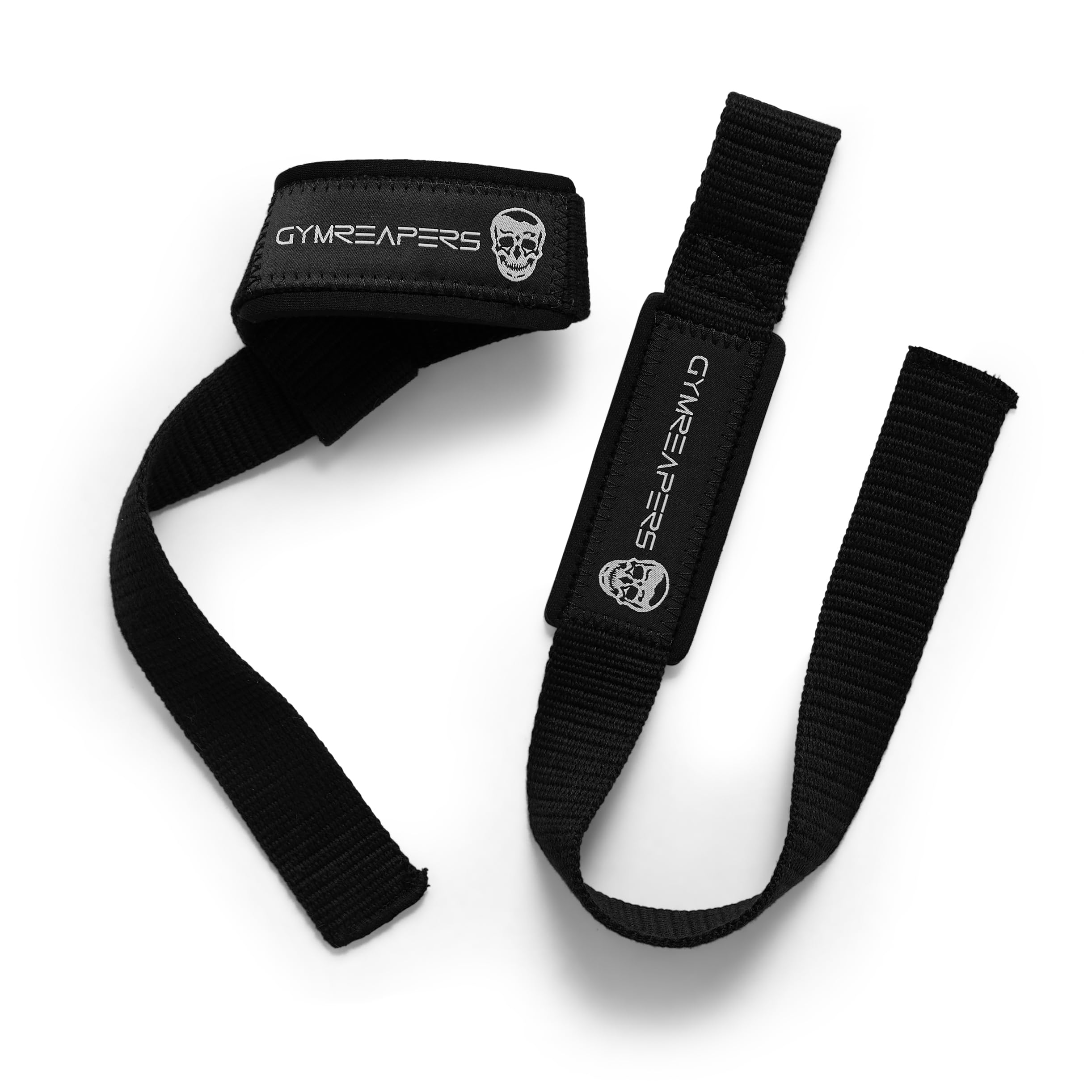 Gymreapers Lifting Wrist Straps for Weightlifting, Bodybuilding, Powerlifting, Strength Training, & Deadlifts - Padded Neoprene with 18