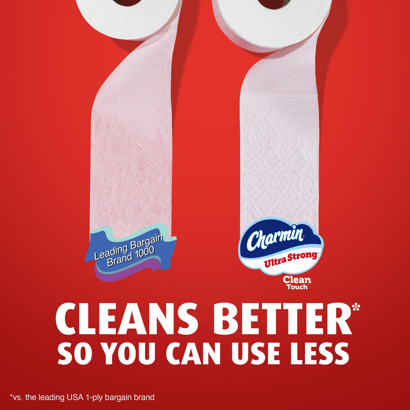 Charmin Toilet Paper Ultra Strong Clean Touch, 12 Family Mega XL Rolls = 84 Regular Rolls 🍁 All In One Marketplace Canada
