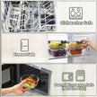 M MCIRCO 24-Piece Glass Food Storage Containers with Snap Locking Lids,Glass Meal Prep Containers Set - Airtight Lunch Containers, Microwave, Oven, Freezer and Dishwasher 🍁 All In One Marketplace Canada