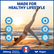 CanPrev Magnesium Bis-Glycinate 200mg Gentle, 240 Veg Caps, Well-Absorbed Complex for Daily Calm & Restful Sleep, Muscle Function, 240 Day Supply 🍁 All In One Marketplace Canada