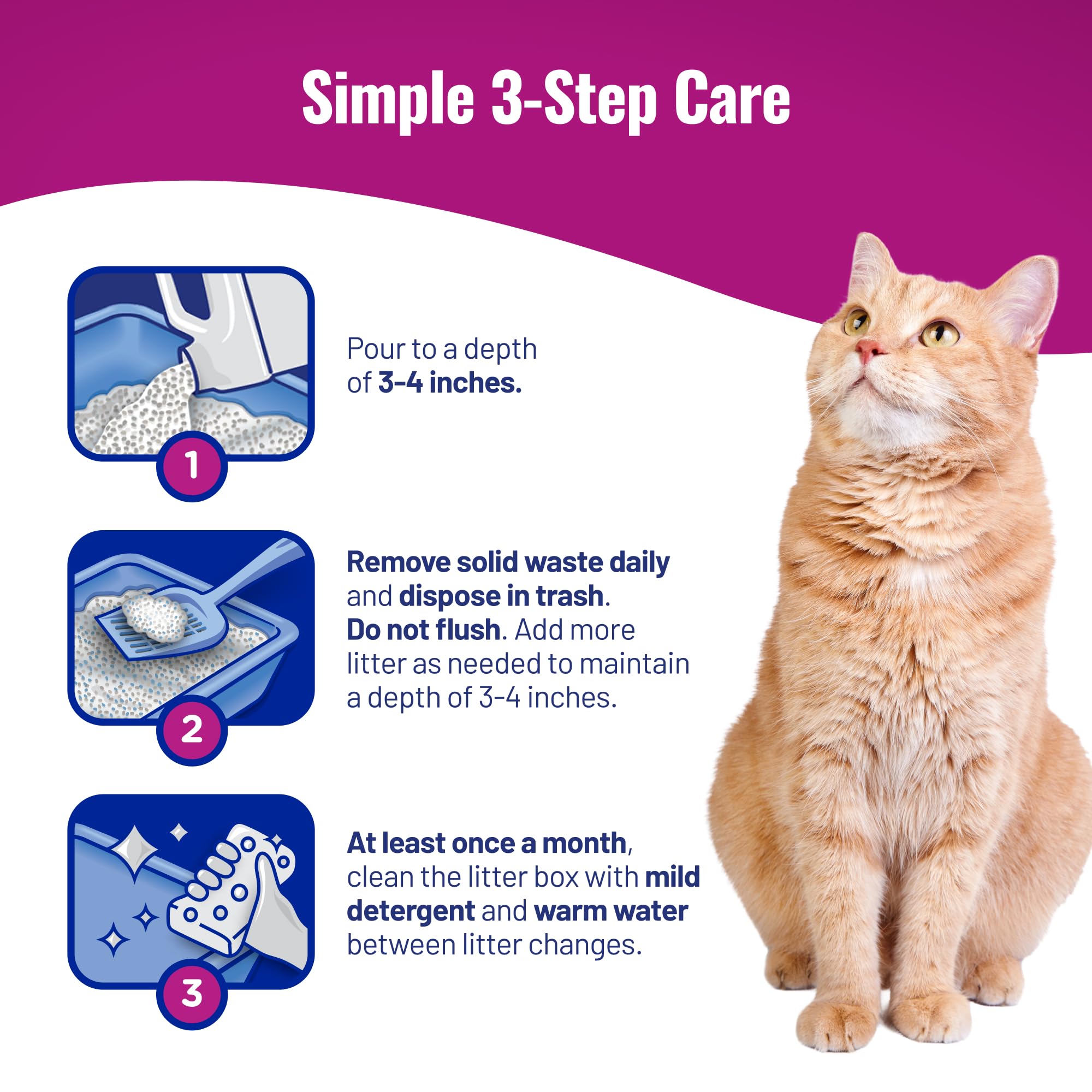 Cat's Pride Premium Lightweight Clumping Litter: Pure & Fresh - Up to 10 Days of Powerful Odor Control - Multi-Cat, Scented, 10 Pounds 🍁 All In One Marketplace Canada