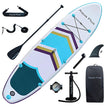 Aqua Plus 6inches Thick Inflatable SUP for All Skill Levels Stand Up Paddle Board,Paddle,Pump,ISUP Travel Backpack, Leash,Shoulder Strap,Youth,Adult Inflatable Paddle Board 🍁 All In One Marketplace Canada