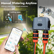 WiFi Water Timer for Garden Hose with Brass Inlet,Smart Hose Timer with WiFi Hub, APP & Voice Control,Up to 20 Watering Plans, 2-Zone Sprinkler Drip Irrigation System Controller for Watering 🍁 All In One Marketplace Canada
