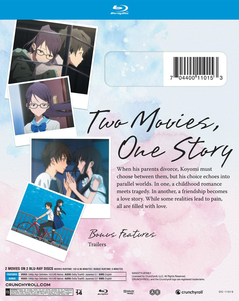 To Me, The One Who Loved You + To Every You I've Loved Before - Blu-Ray