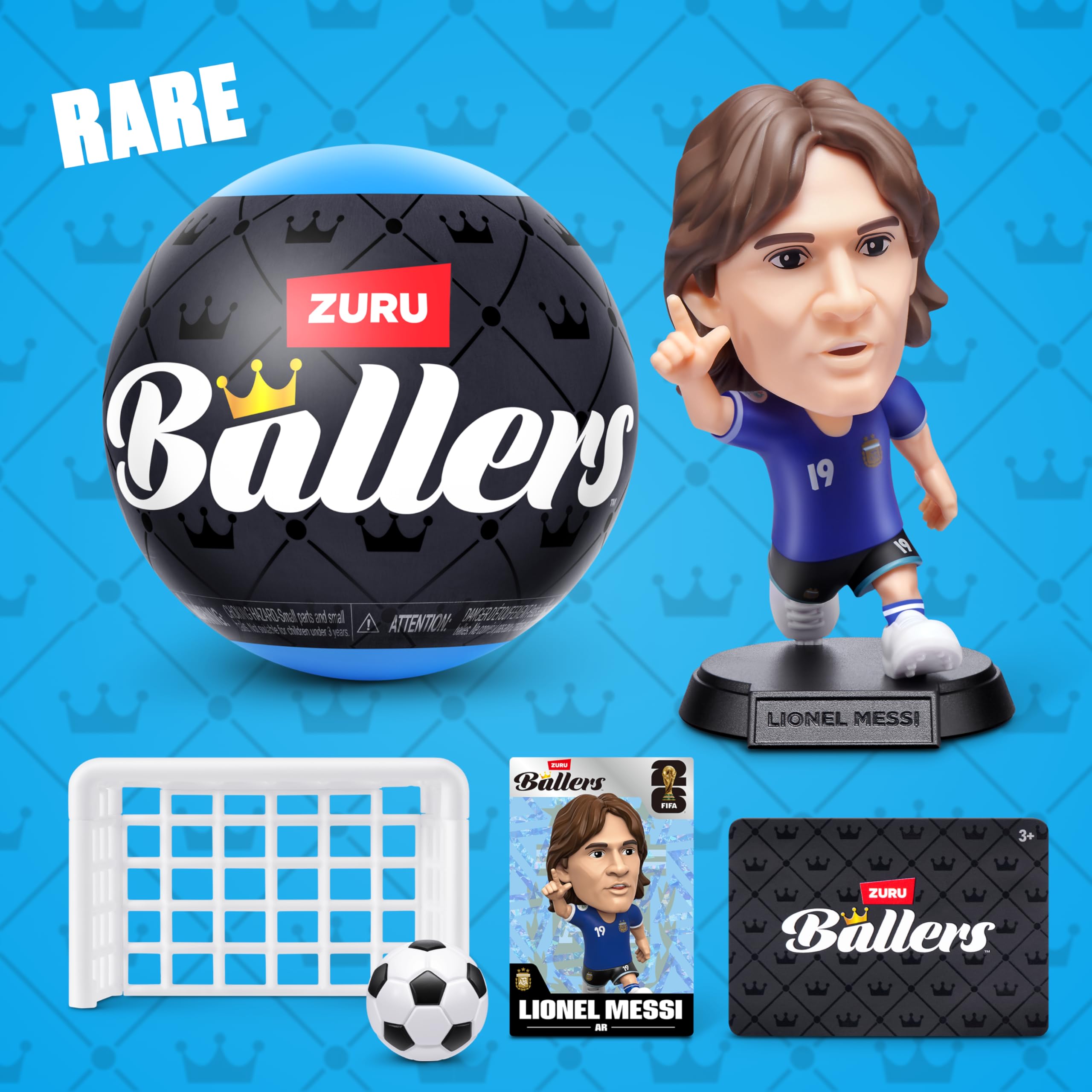 FIFA World Cup 2026™ Ballers Series 1 2 Pack by ZURU – Official Licensed Product. Surprise Unboxing Football Collectible Sports Toy for Boys, Ages 3+ 🍁 All In One Marketplace Canada