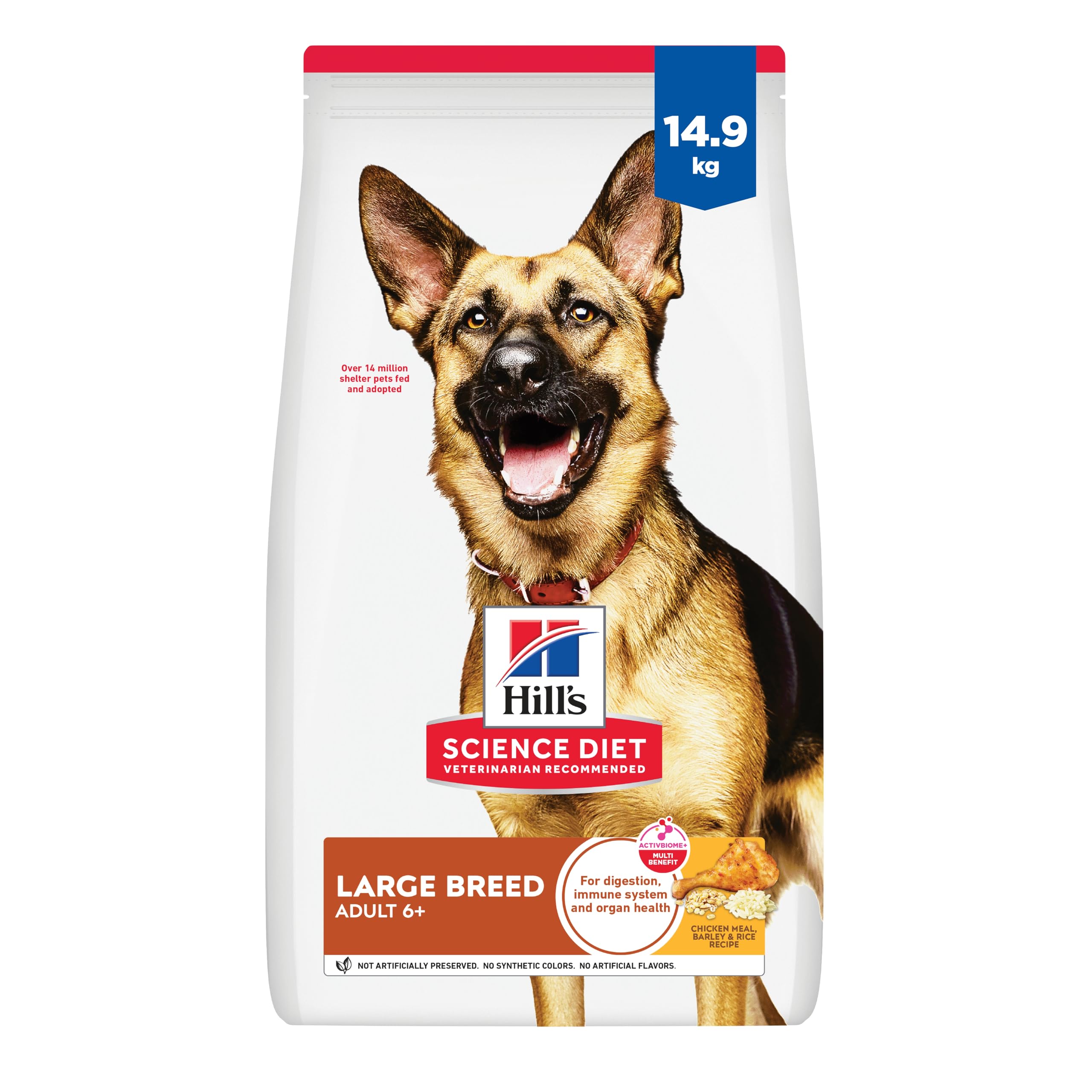 Hill's Science Diet Senior 6+ Large Breed Chicken Meal, Barley & Rice Recipe Dry Dog Food 14.9 kg Bag 🍁 All In One Marketplace Canada