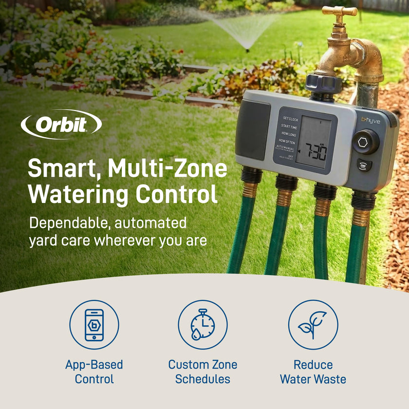 Orbit 24634 B-hyve XD 4-Port Smart Hose Watering Timer 🍁 All In One Marketplace Canada