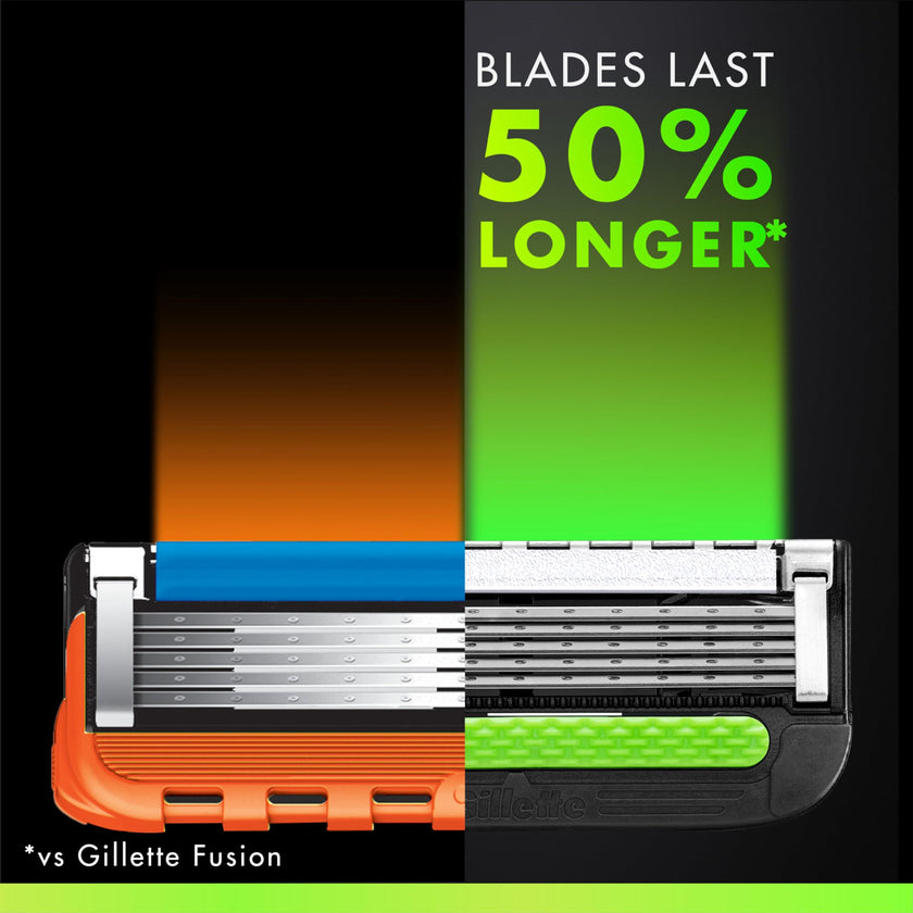 Gillette Mens Razor Blade Refills with Exfoliating Bar by GilletteLabs, Compatible Only with GilletteLabs Razors with Exfoliating Bar and Heated Razor, 4 Razor Blade Cartridges 🍁 All In One Marketplace Canada