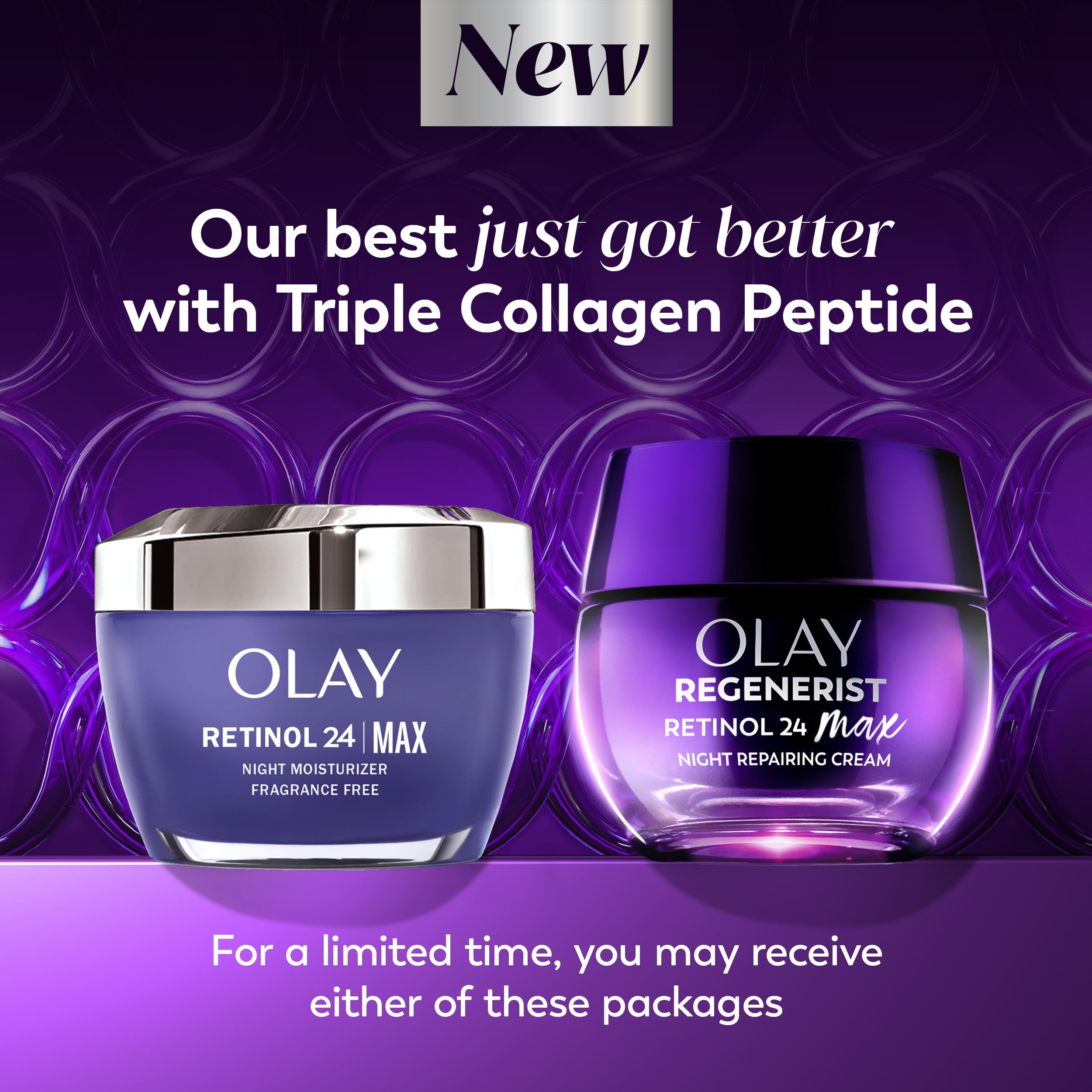 Olay Retinol 24 MAX Face Moisturizer, Anti-Aging Wrinkle Night Cream Fragrance Free, 50 mL 🍁 All In One Marketplace Canada