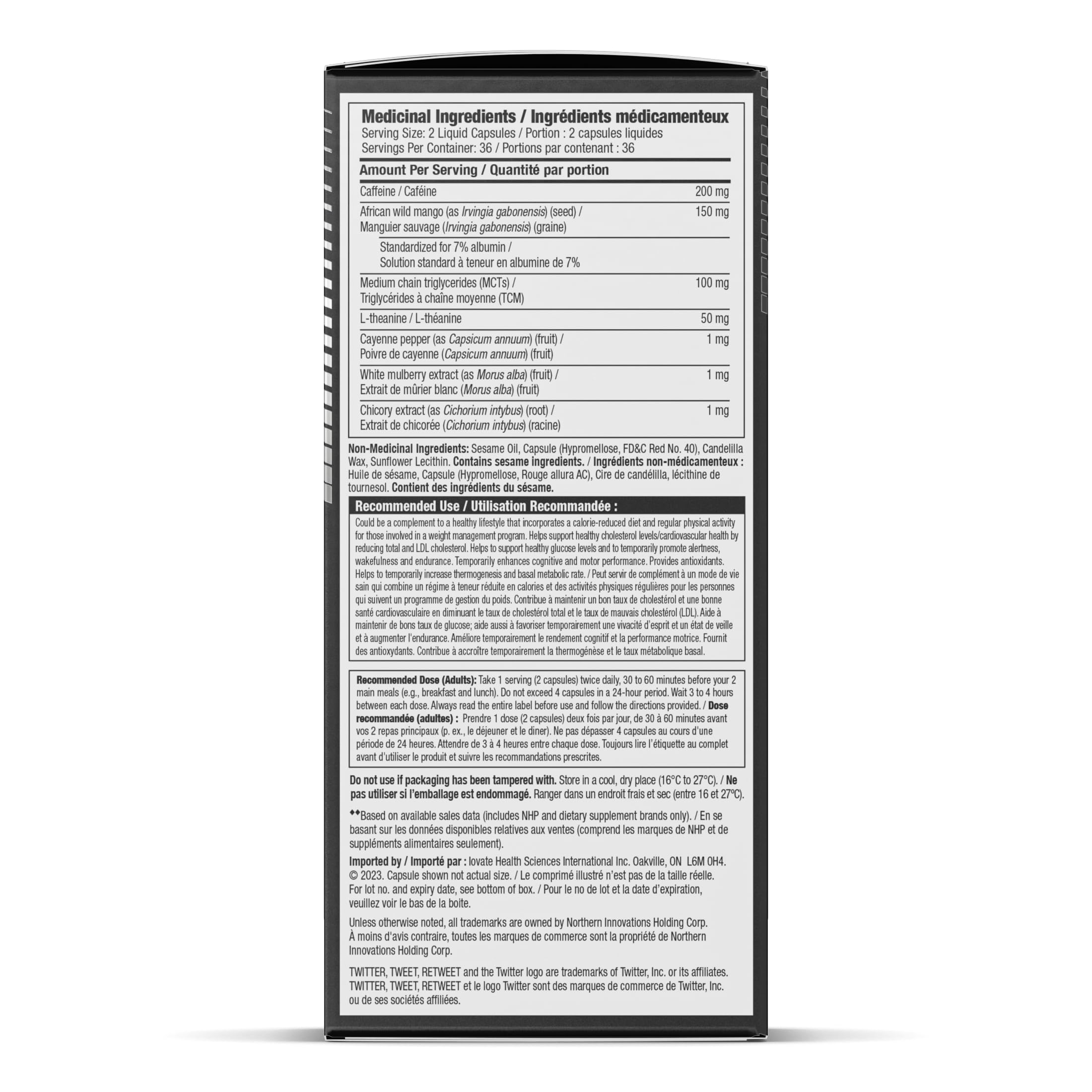 Hydroxycut Weight Loss Pills for Women & Men, Hydroxycut Black - 72 Pills 🍁 All In One Marketplace Canada
