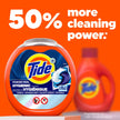 Tide Hygienic Clean Power PODS Laundry Detergent Pacs Original Scent Removes Visible and Invisible Dirt, 45 Count 🍁 All In One Marketplace Canada