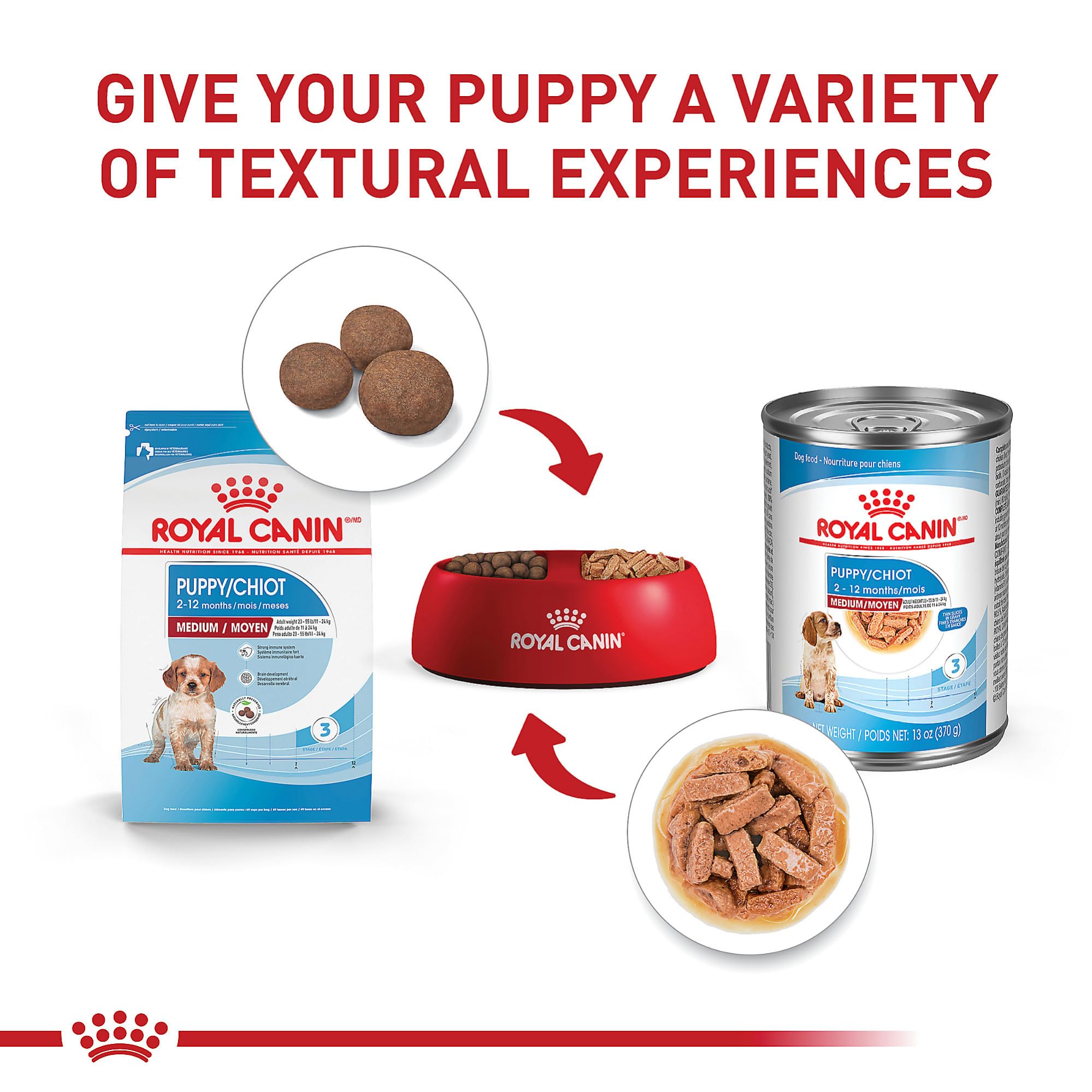 Royal Canin Size Health Nutrition Medium Puppy Dry Dog Food, 4 lb 🍁 All In One Marketplace Canada