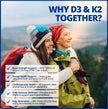 CanPrev D3 & K2 Vitamins 120 Softgels, 120-Day Supply, 1000IU Vitamin D3 & 120mcg K2, Supports Strong Bones, Teeth & Heart Wellness, Easy-to-Absorb with Organic Coconut Oil, No GMO, Gluten, Soy, Dairy 🍁 All In One Marketplace Canada