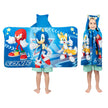 Franco Kids Bath and Beach Super Soft Cotton Hooded Towel Wrap, 24 in x 50 in, Sonic The Hedgehog 🍁 All In One Marketplace Canada