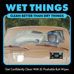 DUDE Wipes Flushable Wet Wipes Dispenser (3 Packs 48 Wipes), Unscented Wet Wipes with Vitamin-E & Aloe for at-Home Use, Septic and Sewer Safe 🍁 All In One Marketplace Canada