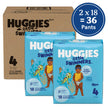 HUGGIES Disposable Swim Diapers - Size 4 Medium, Huggies Little Swimmers, 36 ct 🍁 All In One Marketplace Canada