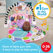 Fisher-Price Glow and Grow Kick & Play Piano Gym, Pink 🍁 All In One Marketplace Canada