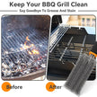 Fixmend 2 Pack BBQ Grill Brush, 15