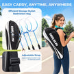 HIRALIY Badminton Rackets for Outdoor Backyard Games, Lightweight Badminton Set of 4 for Kids & Adults & Beginners, Including 4 Rackets, 12 Nylon Shuttlecocks, 4 Replacement Grip Tapes, 1 Carrying Bag 🍁 All In One Marketplace Canada