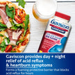 Gaviscon Extra Strength Flavour Burst Tablets - 120 Count - Chewable Foaming Antacid Tablets for Day and Night Heartburn Relief, Acid Reflux and GERD Relief, Fruit Blast - Free of Aluminum, Lactose and Gluten 🍁 All In One Marketplace Canada