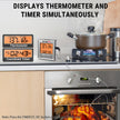 TempPro Digital Meat Thermometer for Cooking and Grilling, BBQ Food Thermometer with Backlight and Kitchen Timer, Grill Temperature Probe Thermometer for Smoker, Oven, Baking,Oil(Previously ThermoPro) 🍁 All In One Marketplace Canada