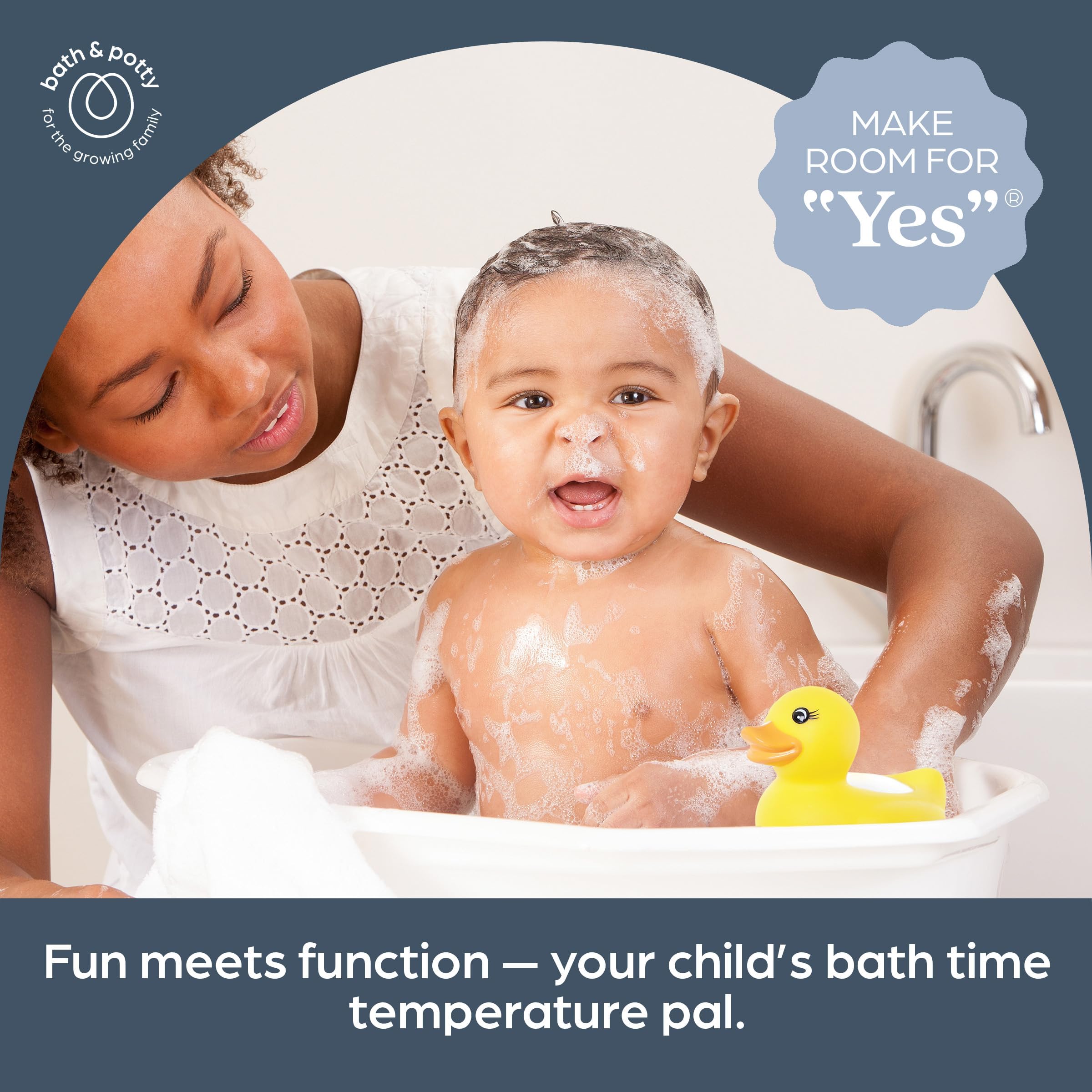 Dreambaby Duck Baby Bath Thermometer - Instant Read Digital Thermometer for Water and Room Temperature - Floating Baby Bath Toy - Newborn Must-Have 🍁 All In One Marketplace Canada