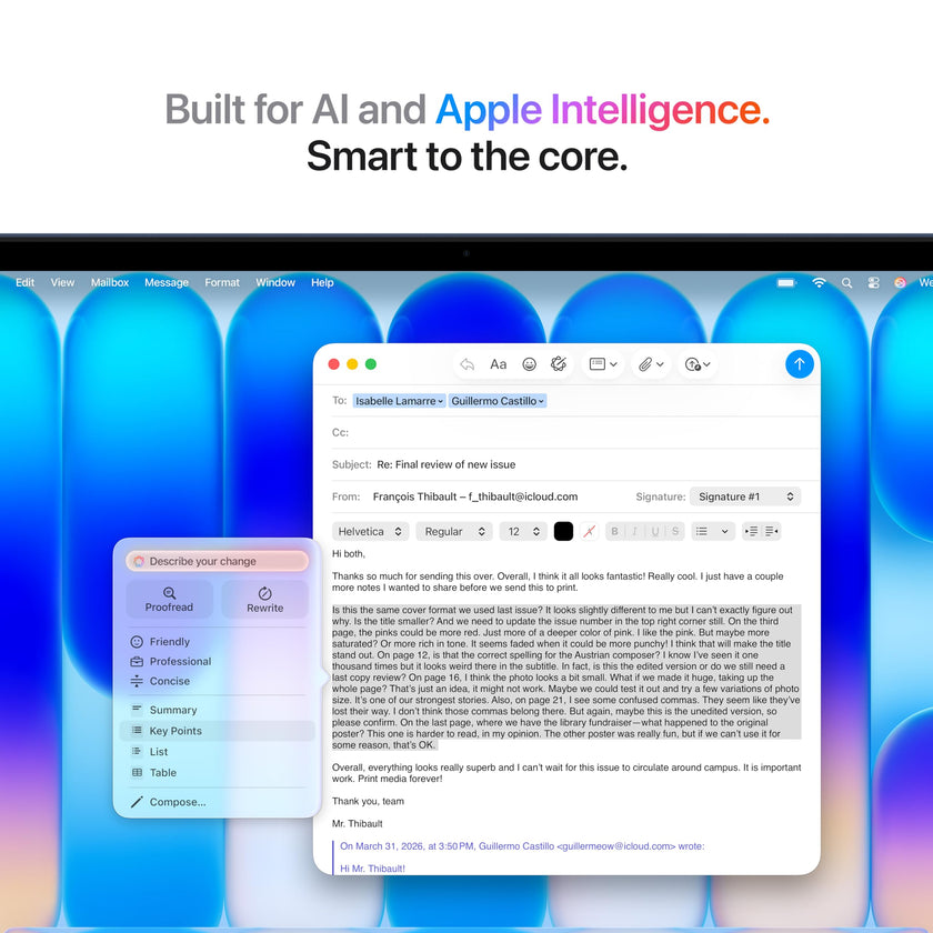 Apple 2026 MacBook Neo 13-inch Laptop with Apple A18 Pro chip (6‑core CPU and 5‑core GPU, 8GB Unified Memory, 256GB) - Indigo - English Keyboard 🍁 All In One Marketplace Canada