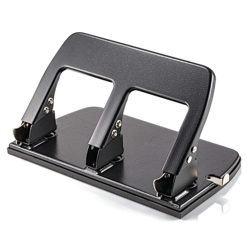Officemate Medium Duty 3 Hole Punch with Ergonomic Handle, 30 Sheet Capacity, Black (90088) 🍁 All In One Marketplace Canada