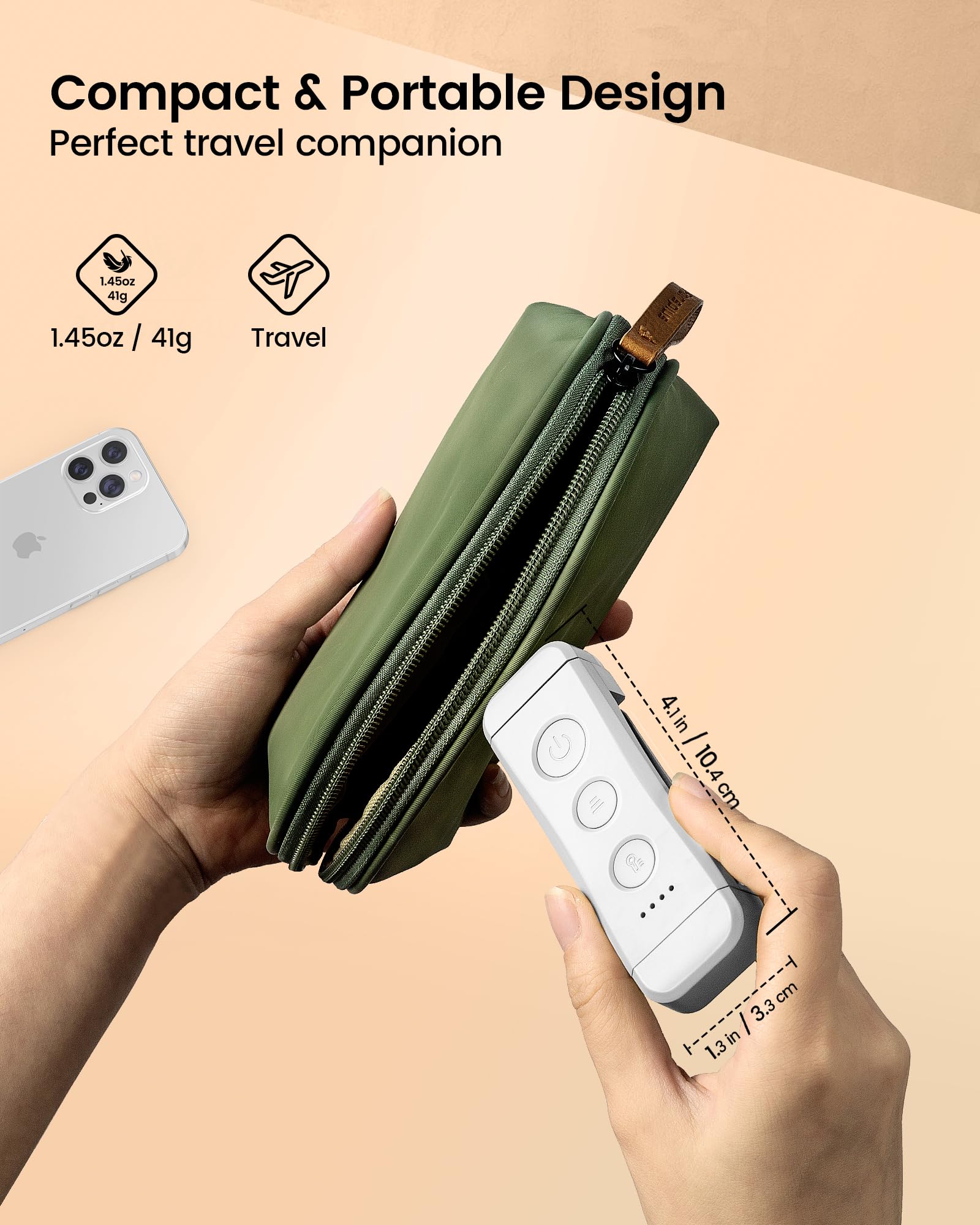 Glocusent USB Rechargeable Book Light - Eye Caring LED Reading Light with 3 Light Colors & 5 Brightness Levels, Compact & Long-Lasting, Ideal Book Light for Night Reading, Book Lovers 🍁 All In One Marketplace Canada