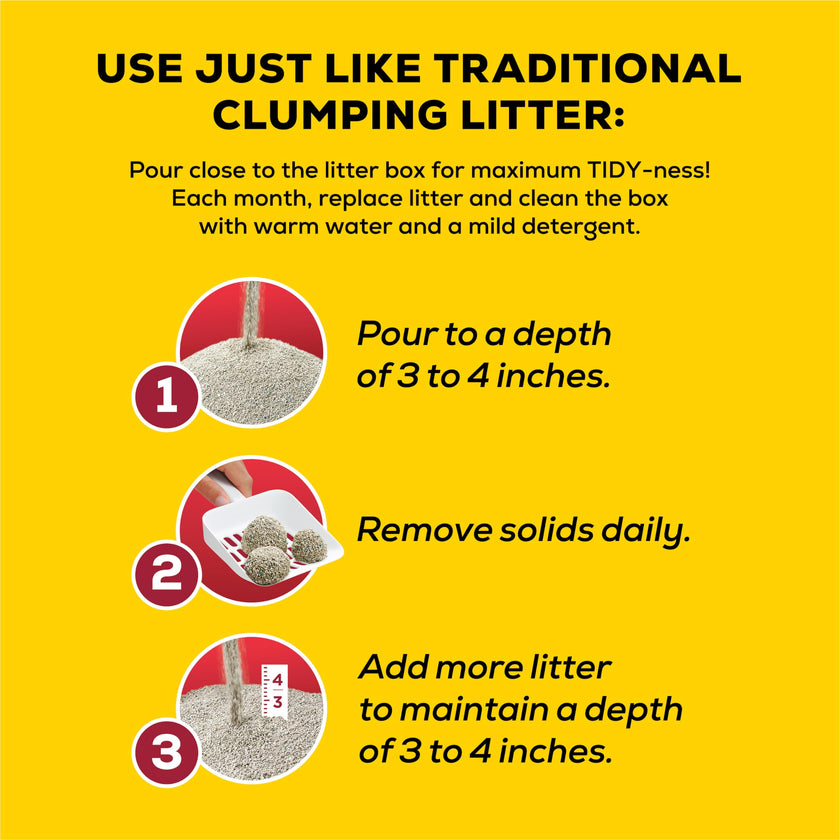 Tidy Cats 24/7 Performance Cat Litter, LightWeight Multi-Cat - 5.44 kg Box 🍁 All In One Marketplace Canada