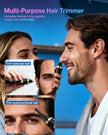 Nose Hair Trimmer 2026 Professional Nose Trimmer for Men and Women, Painless IPX7 Waterproof Eyebrow & Facial Hair Removal,USB Rechargeable with LED Display Dual-Edge Blades, Black 🍁 All In One Marketplace Canada