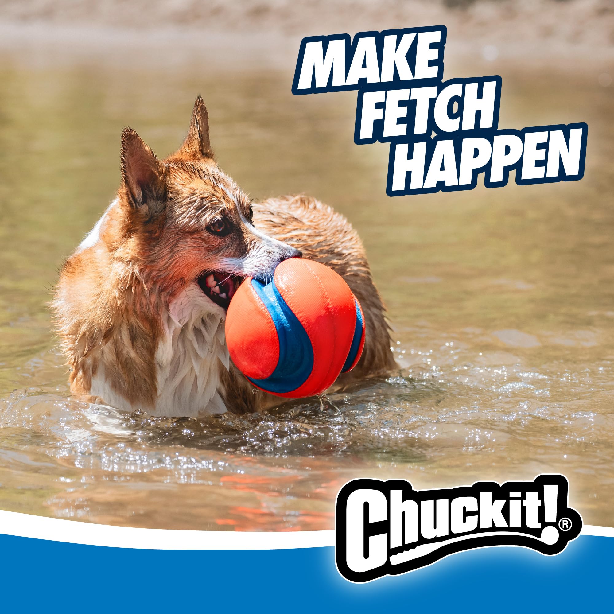 Chuckit! Large Kick Fetch Ball 🍁 All In One Marketplace Canada